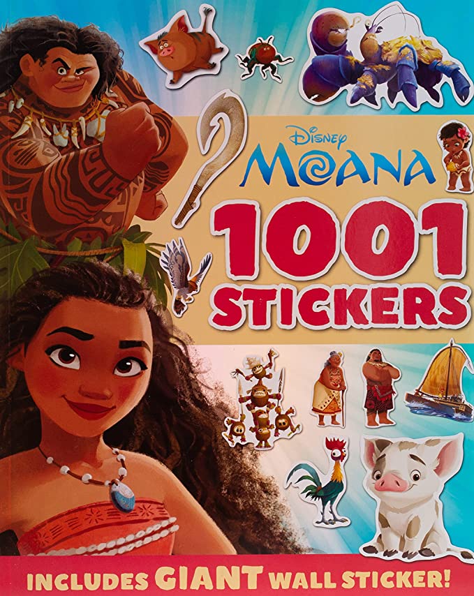 Disney Moana 1001 Stickers
