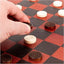 chess and checkers with a foldable wooden board