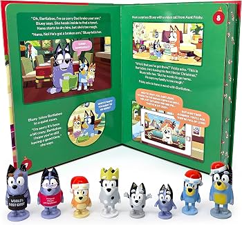 Bluey Christmas Swim My Busy Books