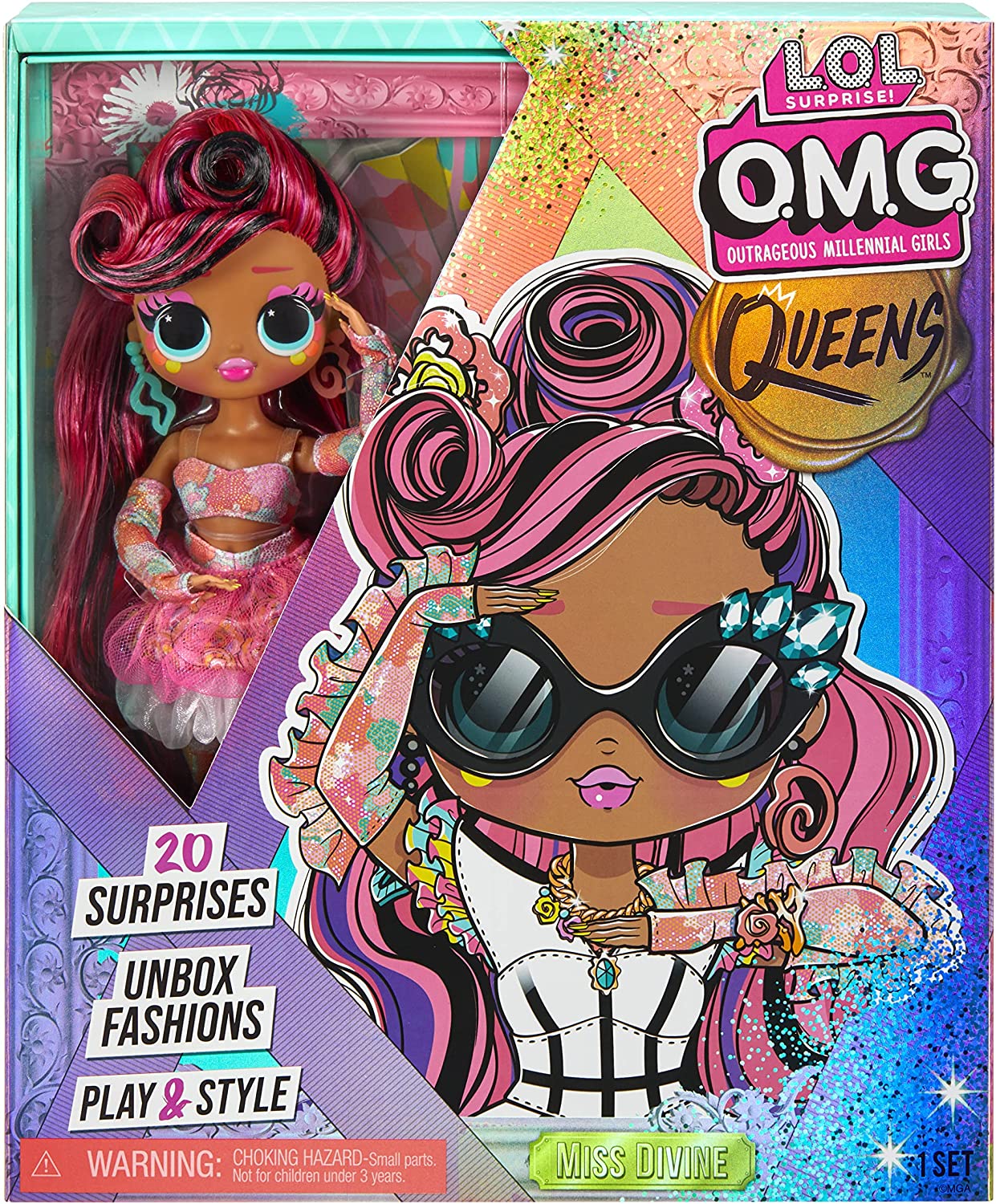 Lol Surprise Omg Queens Miss Divine Fashion Doll