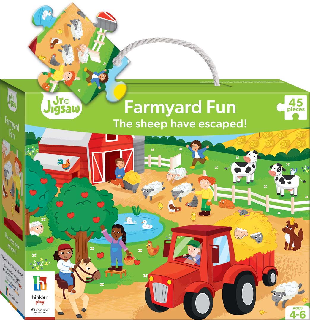 Junior Jigsaw X45Pcs Farmyard Fun