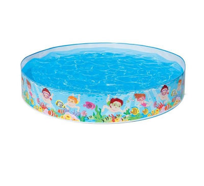 Intex 5 Ft X 10-Inch Under the Palm Trees Snap Set Pool
