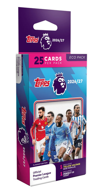 Topps Premier League 2026/27 Trading Cards Eco Pack