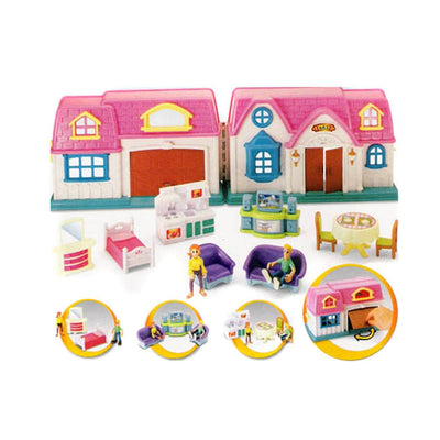 Home Sweet Home Doll Playhouse Set
