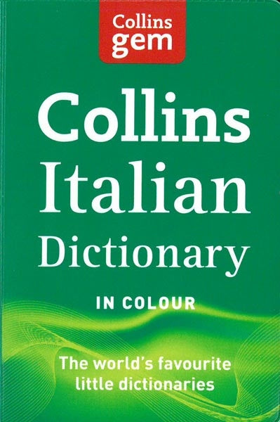 Italian Dictionary in colour