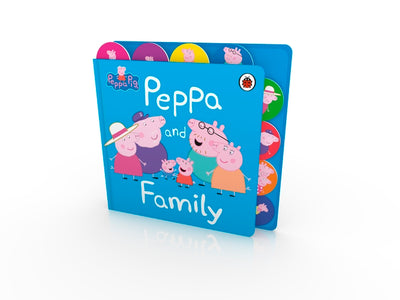 Peppa Pig - Peppa and Family Tabbed Board Book