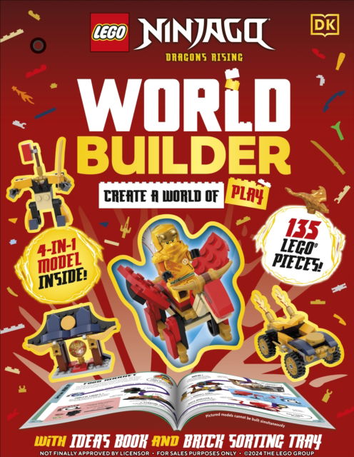 LEGO Ninjago World Builder: Create a World of Play with 4-in-1 Model and 150 Build Ideas