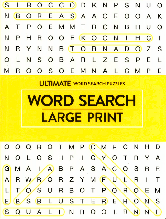 Ultimate Large Print Wordsearch