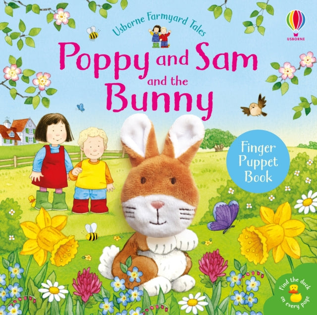 Poppy And Sam And The Bunny Finger Puppet Book