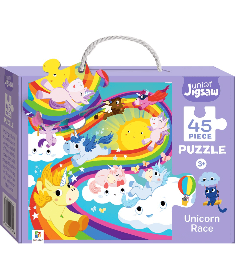 Junior Jigsaw X45Pcs Unicorn Race