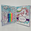 Kaleidoscope Colouring Unicorn Rainbows