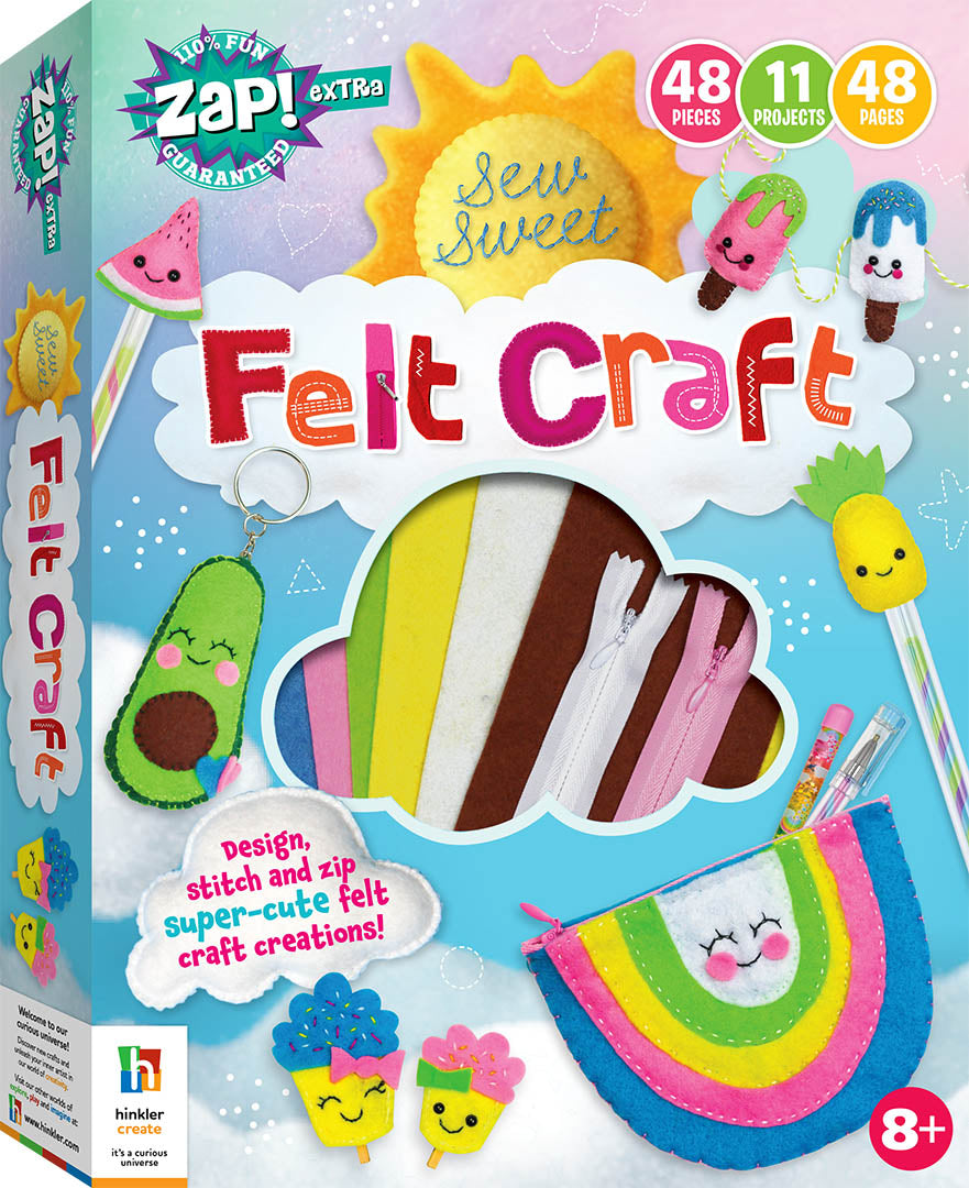 Felt Craft 48 Pieces 11 Projects 48 Pages 8+