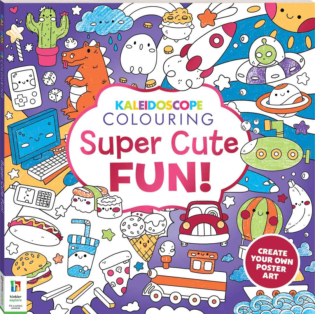 Kaleidoscope Colouring - Super Cute Fun