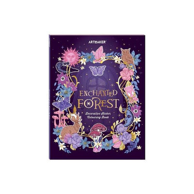Art Maker Sticker Colouring Enchanted Forest