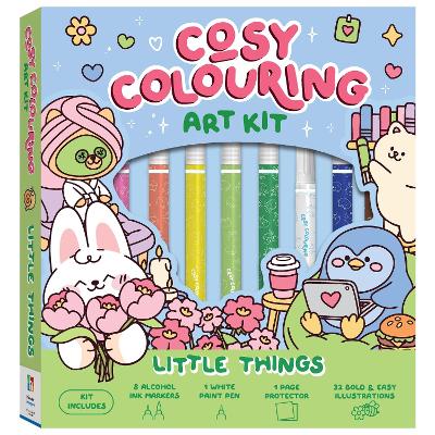 Art Maker Cosy Colouring Little Things Kit