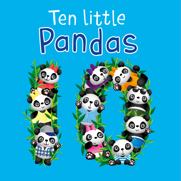 Ten Little Pandas Picture Book