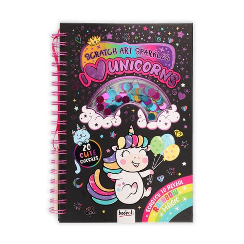Scratch Art Sparkles Unicorns