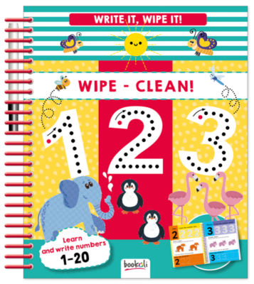 Write It - Wipe It - Learn And Write First Numbers