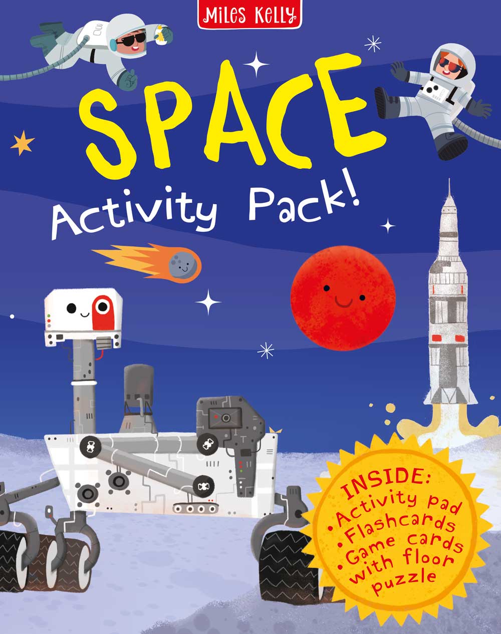 Space Activity Pack! - Game Cards And Flashcards For 5+ Years Miles Kelly