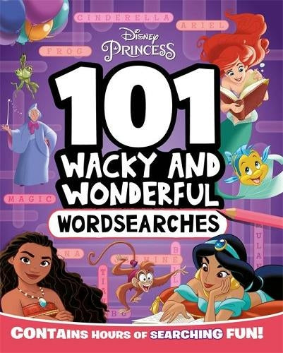 Disney Princess 101 Wacky Wordsearches
