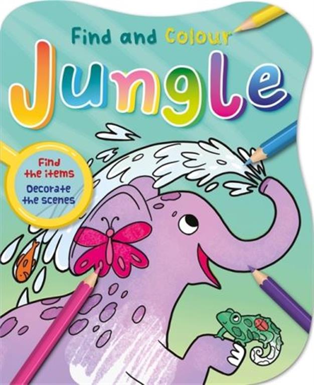 Find And Colour - Jungle