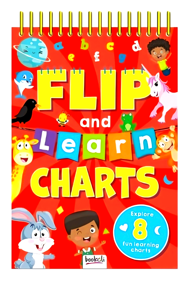 Flip Chart With Eight Bright And Colourful Posters You Can Take Anywhere You