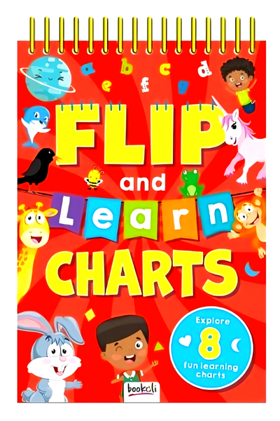 Flip Chart With Eight Bright And Colourful Posters You Can Take Anywhere You