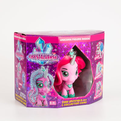 Crystalverse Classic Kit - KiKi - Unicorn Figure - 1500 crystals