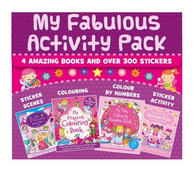 My Fabulous Activity Pack - 4 Books And Over 300 Stickers
