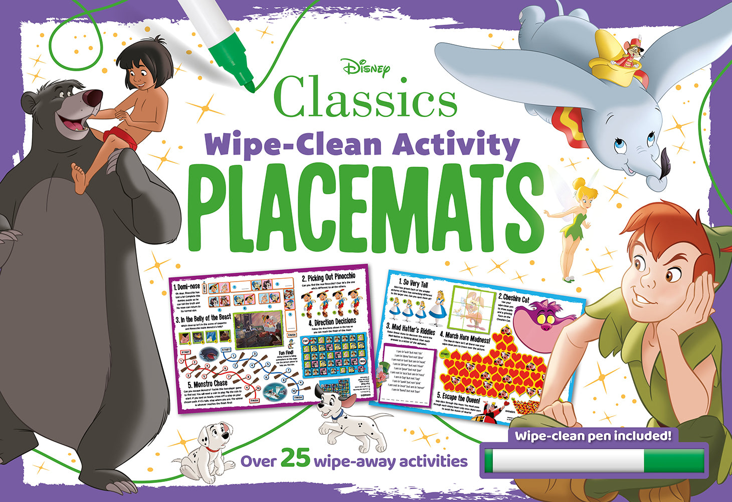 Disney Classics - Wipe-Clean Activity Placemats