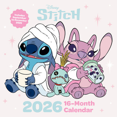 Lilo & Stitch 2026 Square Wall Calendar