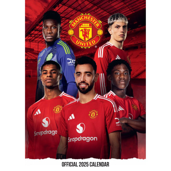 Manchester United Fc 2025 A3 Calendar