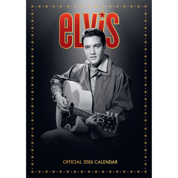 Elvis Presley 2026 A3 Calendar