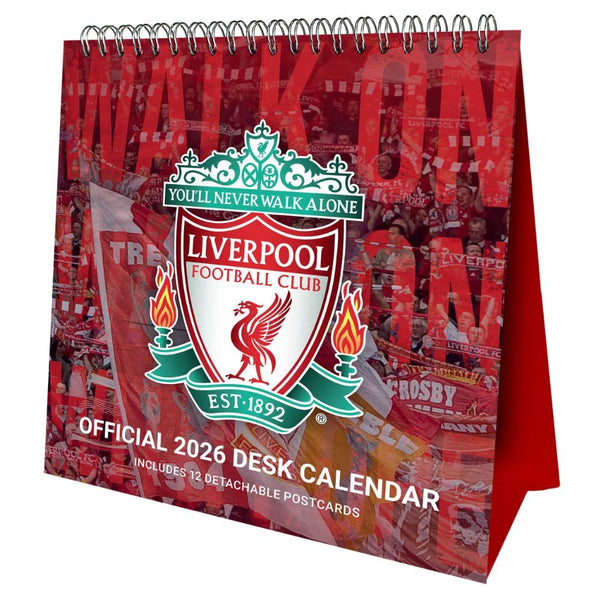 Liverpool FC 2026 Desk Easel Calendar