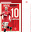 Manchester United FC 2026 Desk Easel Calendar