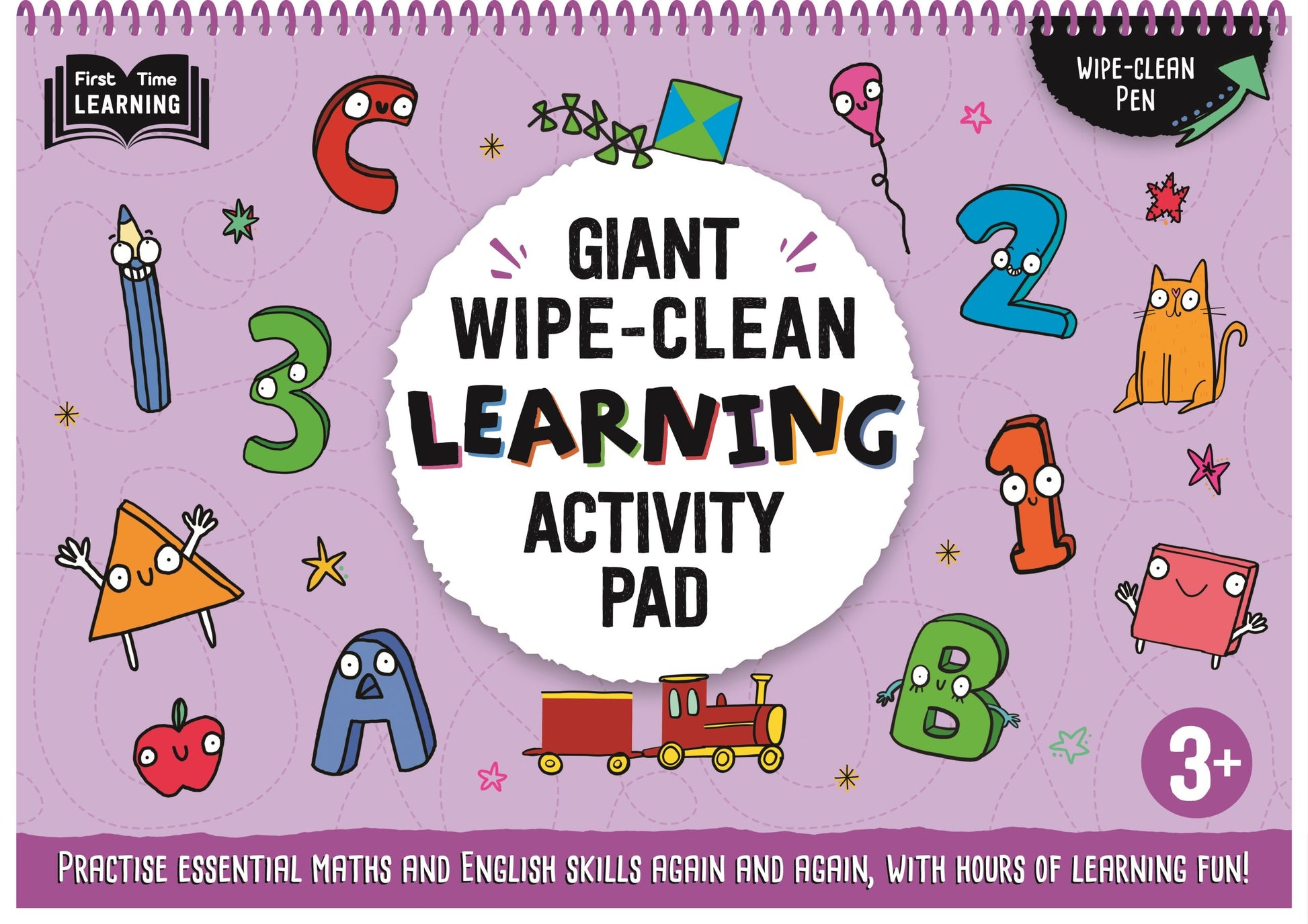 Giant Wipe-Clean Learning Activity Pad