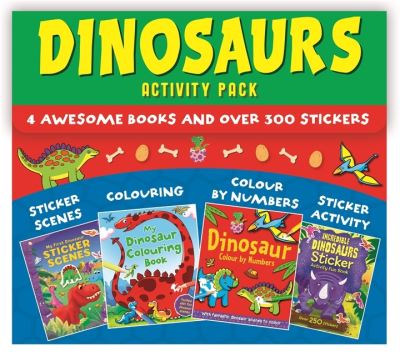 Dinosaurs Activity Pack - 4 Books Over 300 Stickers