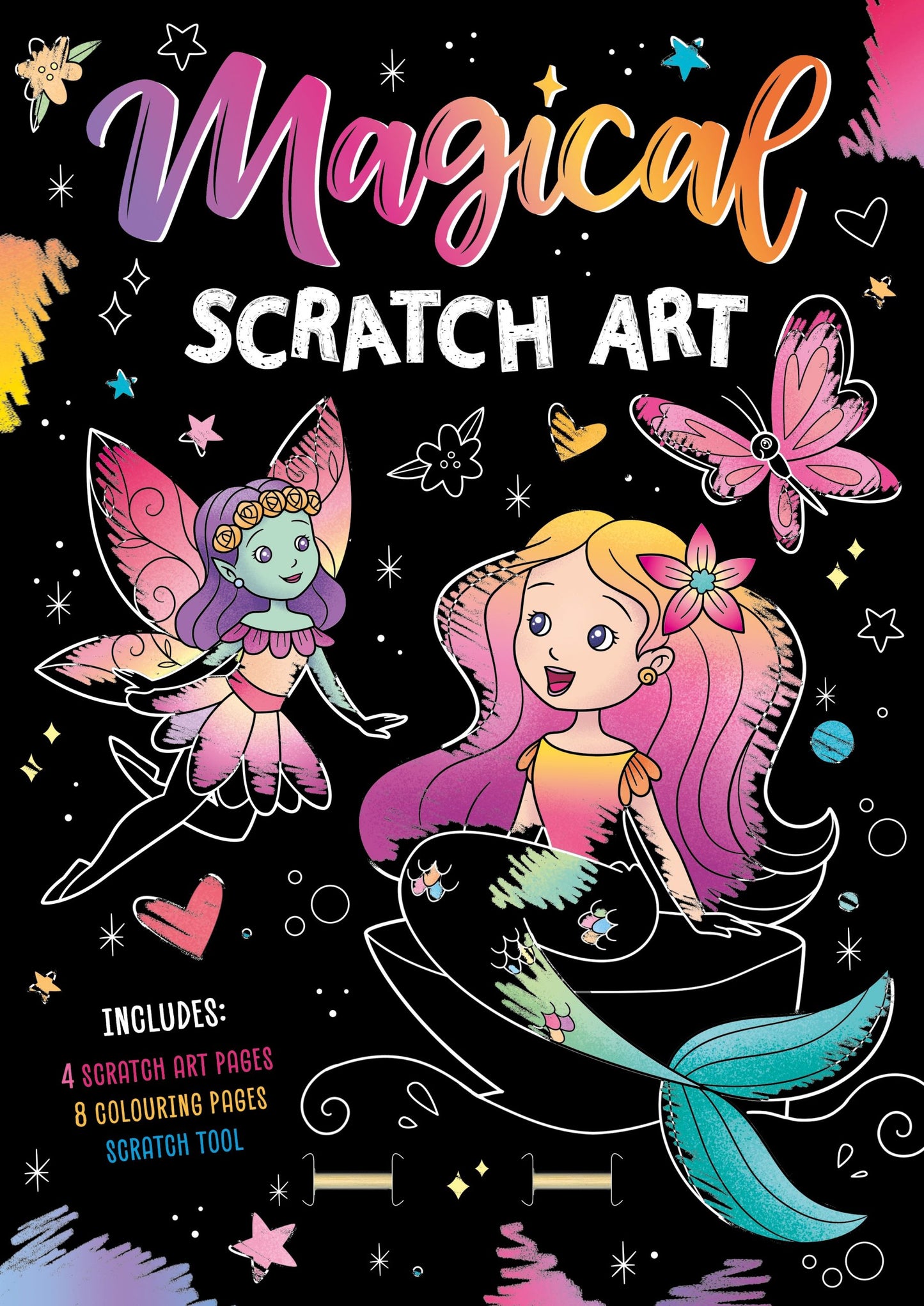 Magical Scratch Art Activity Book
