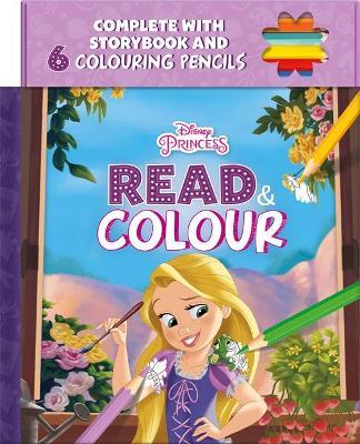 Disney Princess Rapunzel Read & Colour
