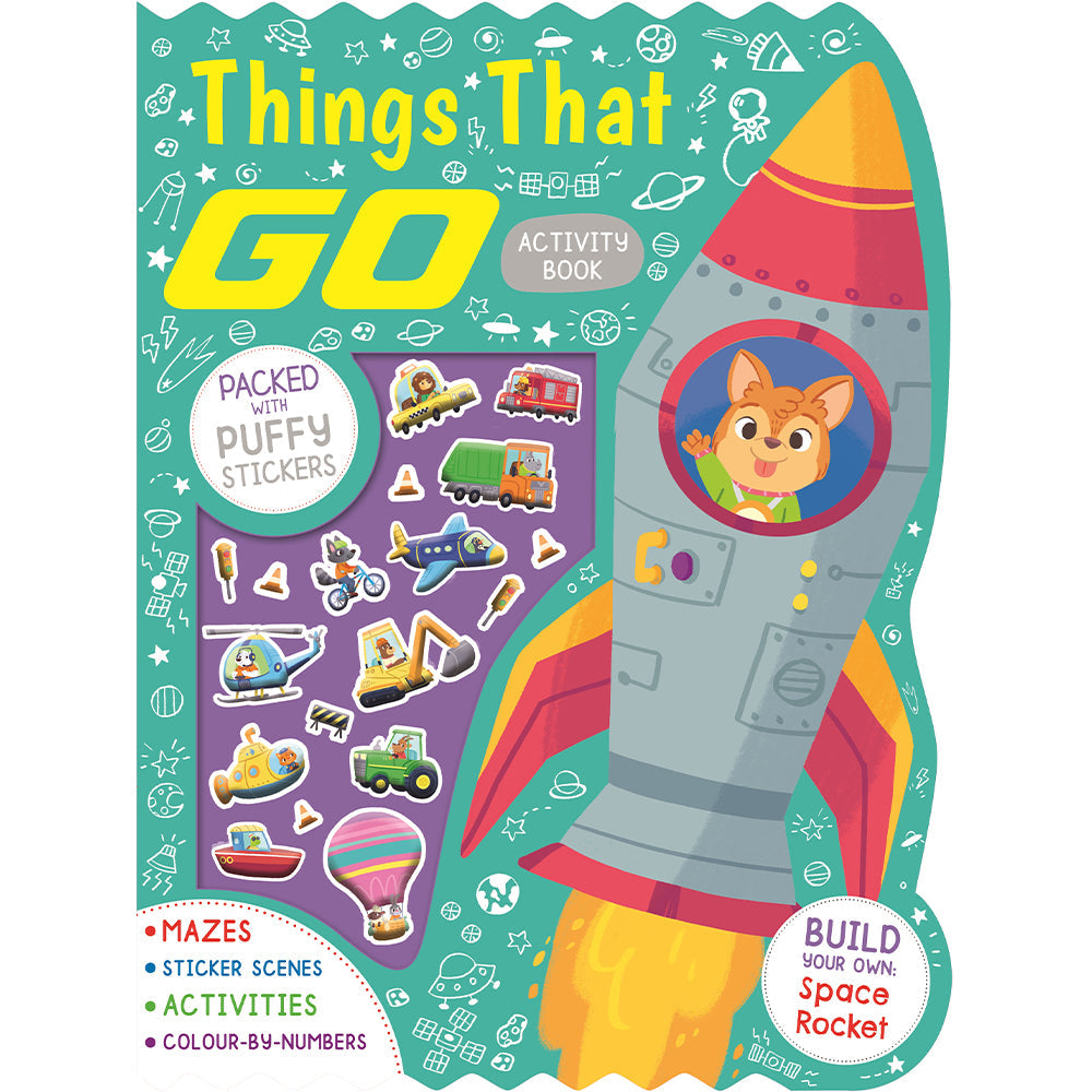 Things That Go Activity Book