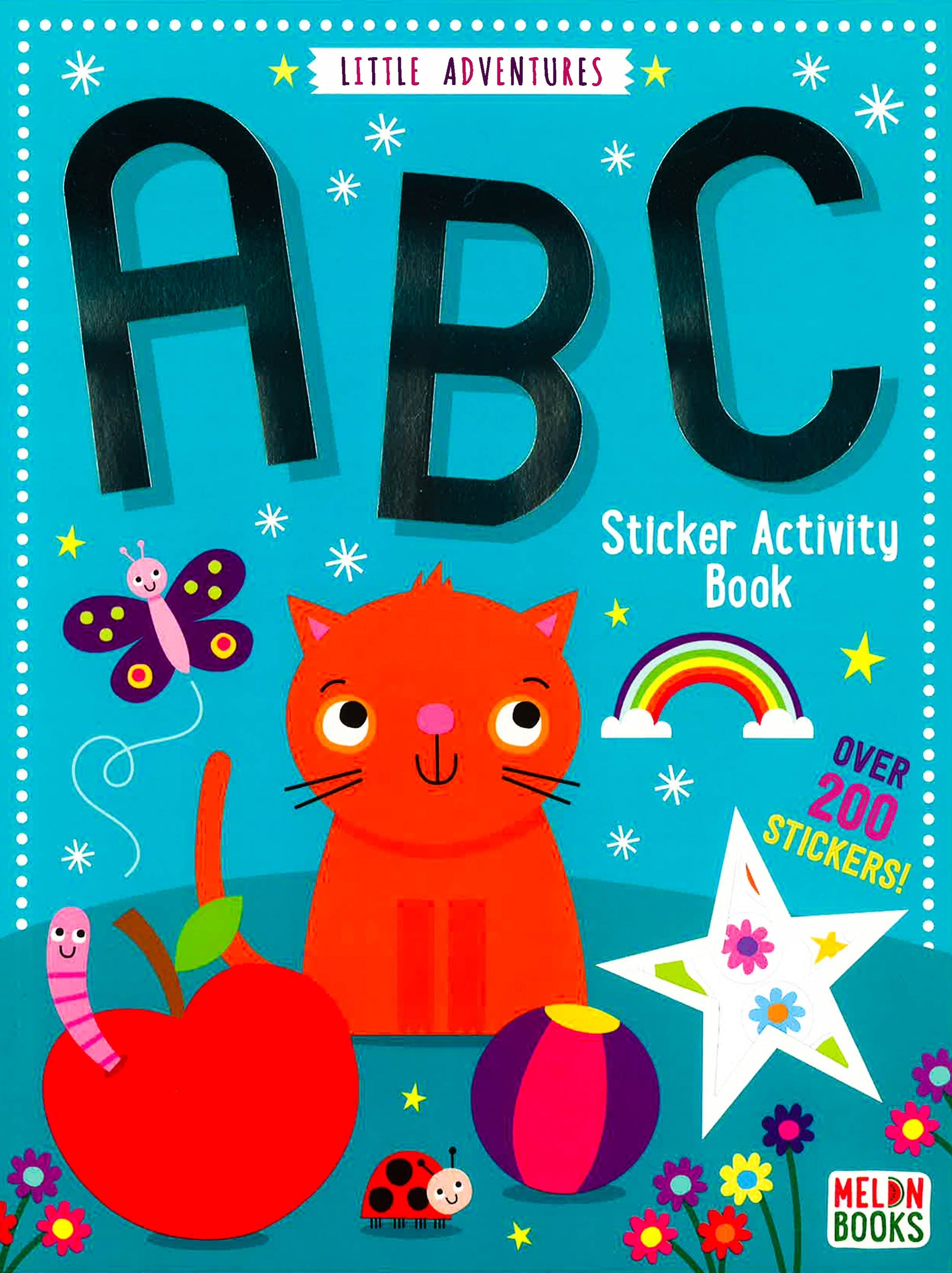 Abc Sticker Activity Book Over 200 Stickers – Eduline Malta