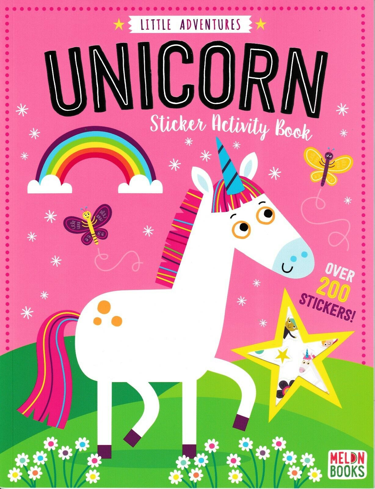 Little Adventures Unicorn Sticker Activity Book