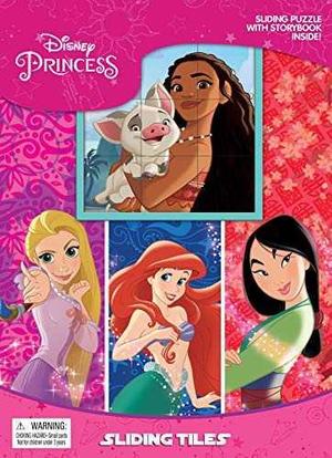 Disney Princess Sliding Tiles - Sliding puzzle with storybook inside