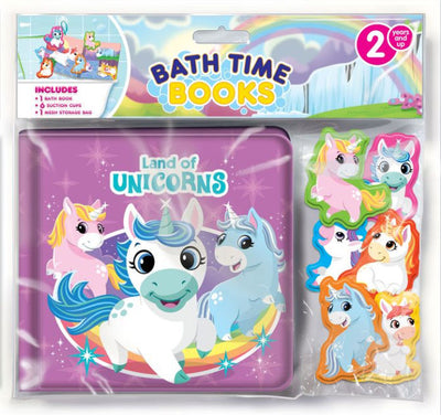 Land of Unicorns Bath Time Books