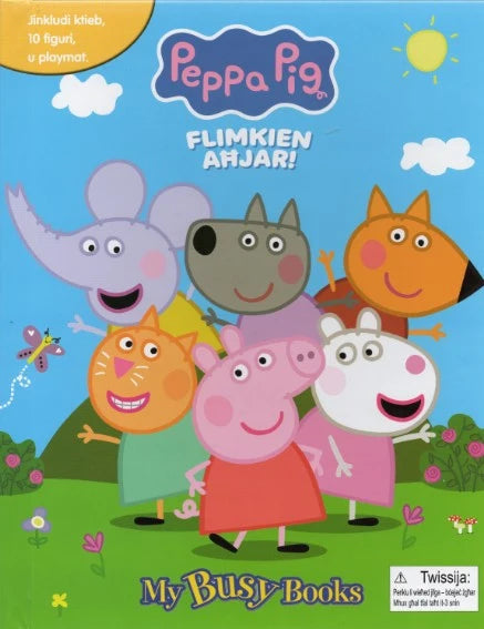 Peppa Pig PD Busy Book: Flimkien Ahjar