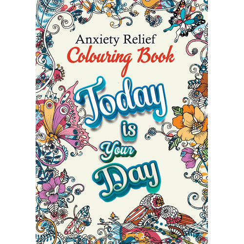 Adult Colouring Book - Today Is Your Day