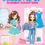 Dress Me Up Reusable Sticker Book For Children