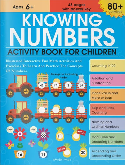 Knowing Numbers Activity Book For Children