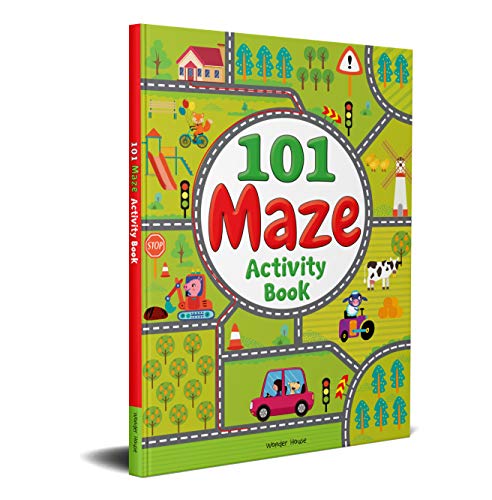 101 Maze Activity Book  Fun Activity Book For Children