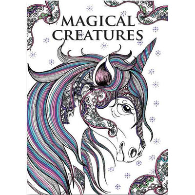 Mandala Coloring Book - Magical Creatures